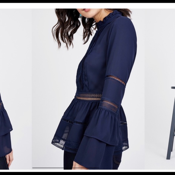 Octavia open back Top - Picture 2 of 5